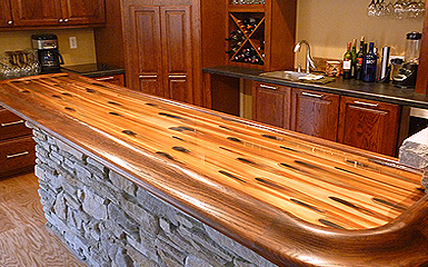 Epoxy countertops are the most popular counter top choice for many appolications because of the excellent heat and chemical resistance of epoxy resins; they're perfect for the tough environment of kitchens, bathrooms, taverns and bars, etc.